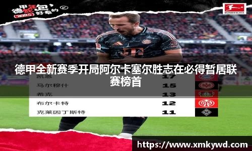 德甲全新赛季开局阿尔卡塞尔胜志在必得暂居联赛榜首